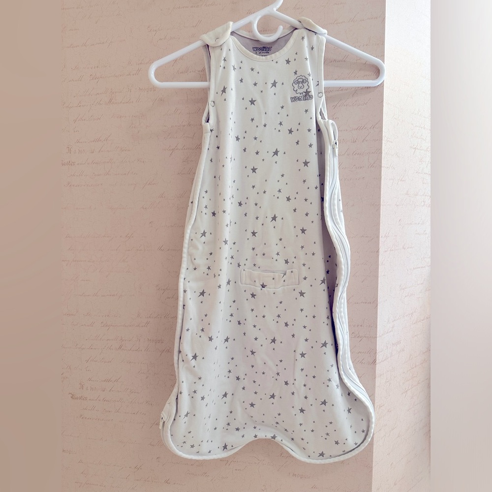 WOOLINO 4 Season Ultimate Baby Sleep Bag, Merino Wool & Organic Cotton